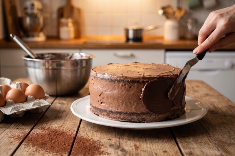 Easy Chocolate Cake Recipe at Home