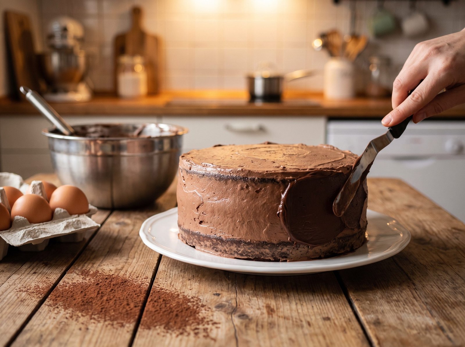 Easy Chocolate Cake Recipe at Home