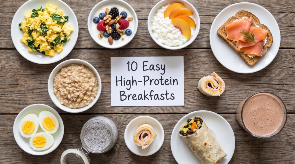 High Protein Breakfast Ideas