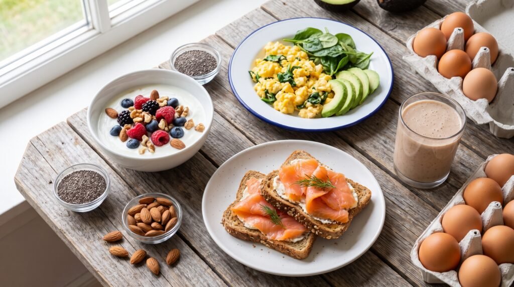 High Protein Breakfast Ideas