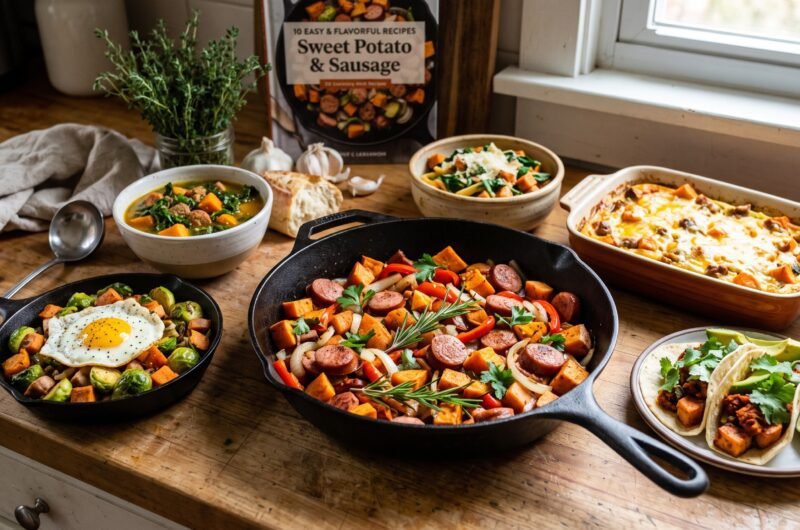 Sweet Potato and Sausage Dishes